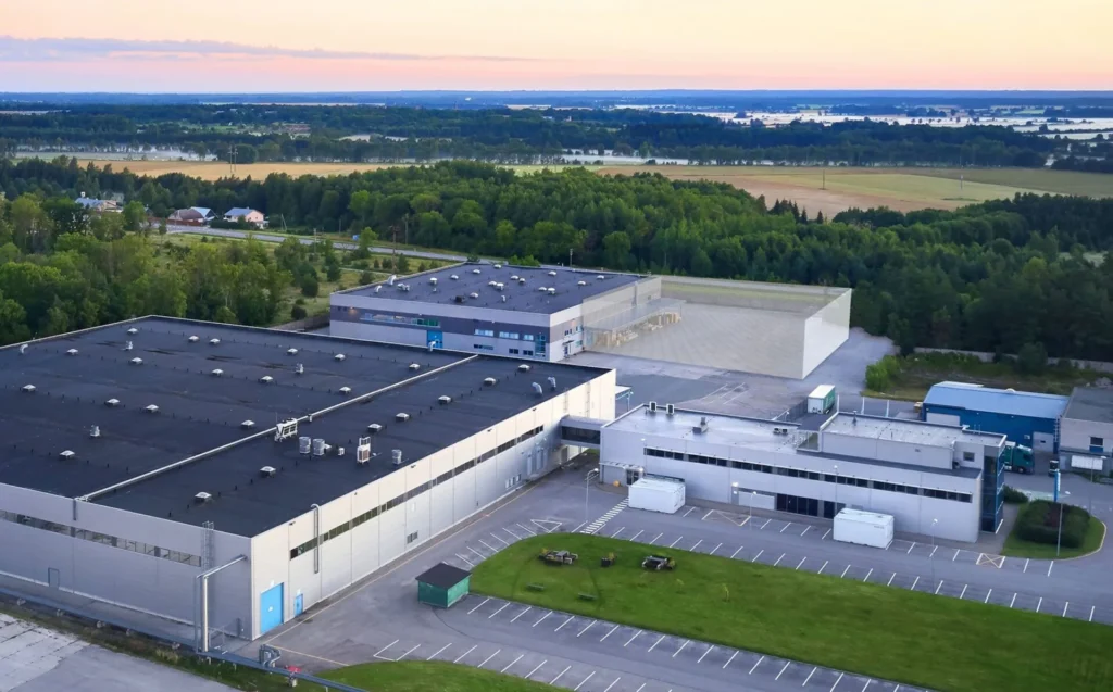 Ensto tootmishoone tehnilise jahutussüsteemi ehitus